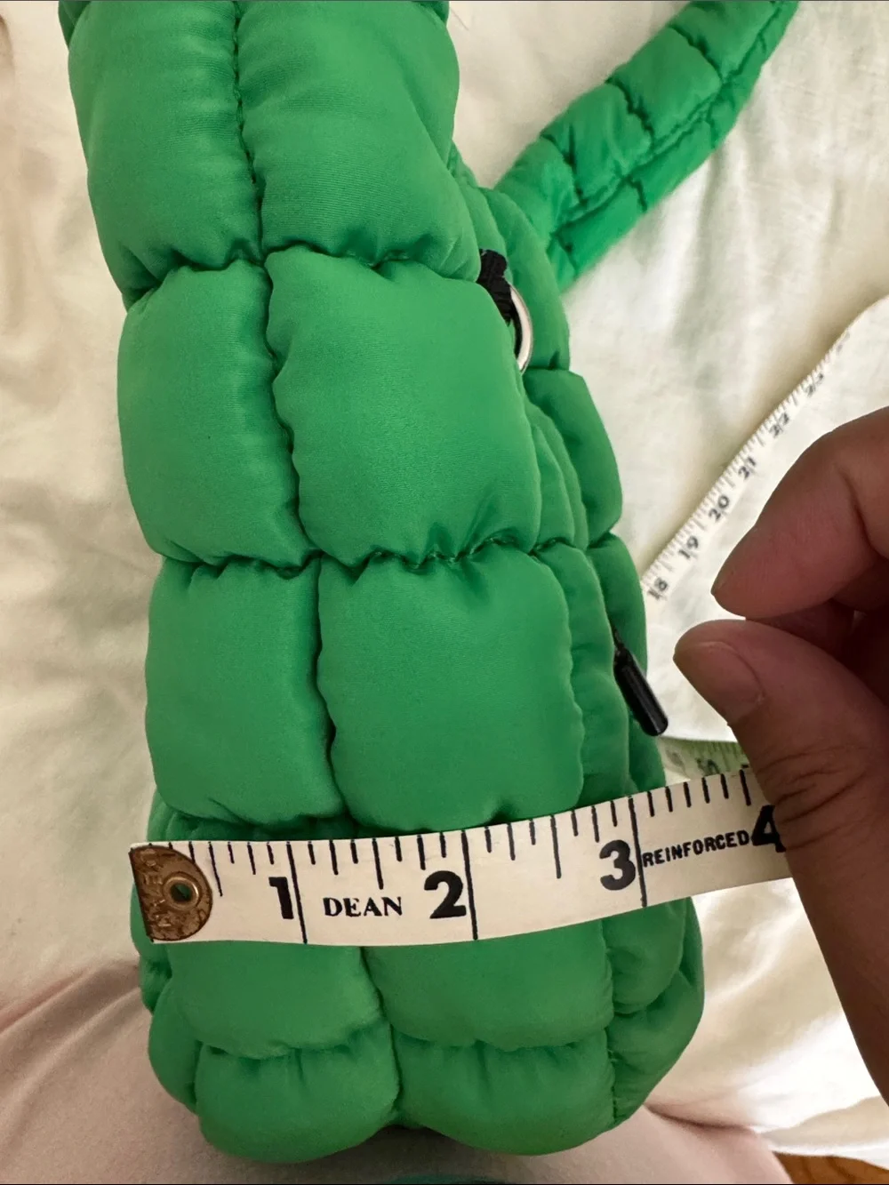 Free People Movement Quilted Baby Carryall Sling Bag in Green NWT - Picture 11 of 12